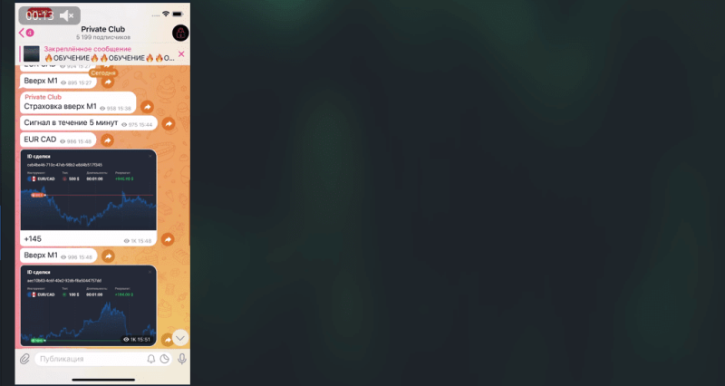 Бинарный Ивент – отзывы о канале в Телеграмм с торговыми сигналами