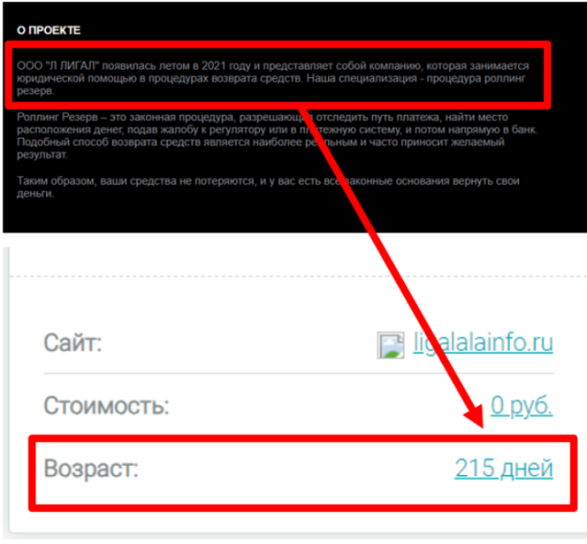 ООО “Л ЛИГАЛ” (ligalalainfo.ru) мошенники прикрываются легальной процедурой для выманивания денег!